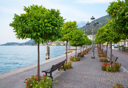 Bild-Nr: 12885454 Uferpromenade Gargnano am Gardasee Erstellt von: SusaZoom