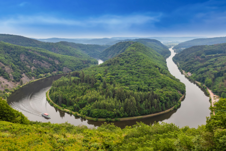 Bild-Nr: 12886536 Saarschleife Aussichtspunkt cloef - Mettlach Erstellt von: uh-Photography