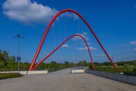 Bild-Nr: 12886789 Doppelbogenbrücke Nordsternpark Erstellt von: uh-Photography