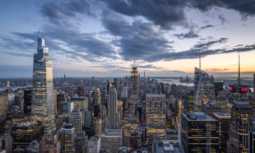 Bild-Nr: 12887132 Manhattan Skyline mit Empire State Building Erstellt von: eyetronic
