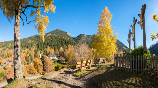 Bild-Nr: 12887518 Herbst am Kalvarienberg Birkenstein Erstellt von: SusaZoom