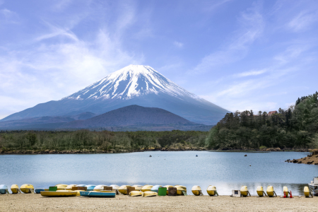 Bild-Nr: 12888607 Idyllischer Shoji-See mit majestätischem Fuji Erstellt von: Melanie Viola