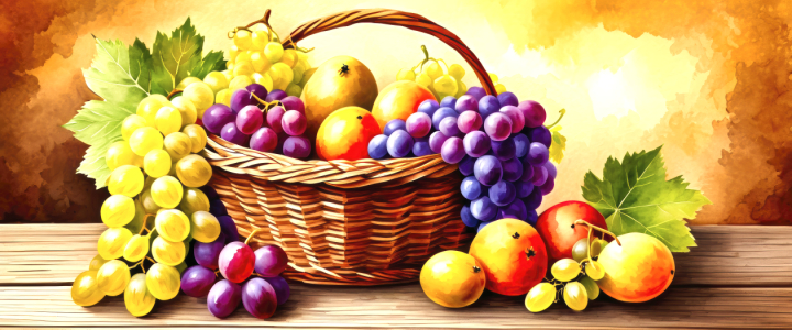 Bild-Nr: 12888849 Obstkorb KI Erstellt von: XYRIUS