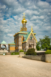 Bild-Nr: 12889664 DA-Mathildenhöhe-Russische Kapelle 06 Erstellt von: Erhard Hess