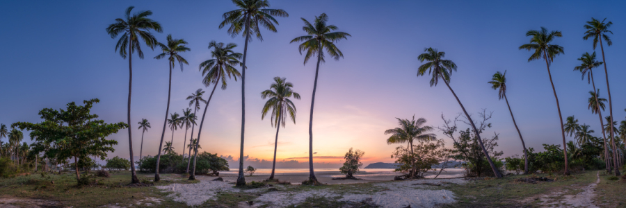 Bild-Nr: 12889826 Sonnenuntergang am Strand auf Koh Samui Erstellt von: eyetronic