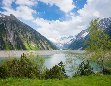Bild-Nr: 12891191 Schlegeisspeicher Zillertal im Frühling Erstellt von: SusaZoom