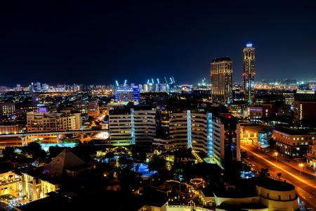 Bild-Nr: 12891388 Panorama Dubai - Skyline Erstellt von: uh-Photography