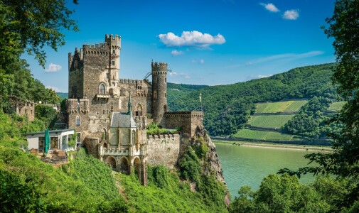 Bild-Nr: 12891420 Burg Rheinstein -9n- Erstellt von: Erhard Hess