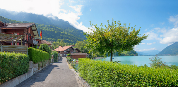 Bild-Nr: 12891739 Seeuferpromenade Iseltwald am Brienzersee Erstellt von: SusaZoom