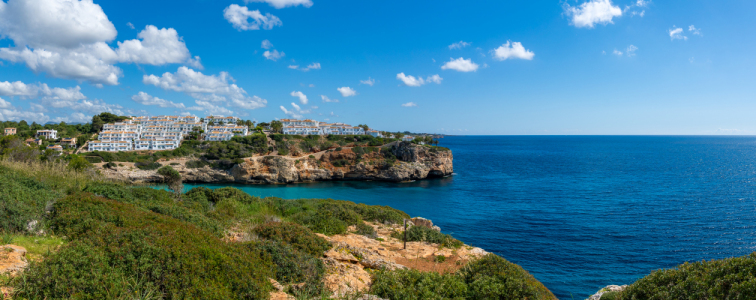 Bild-Nr: 12891758 Panoramablick auf die Cala Romantica Mallorca  Erstellt von: Kunze Kunze
