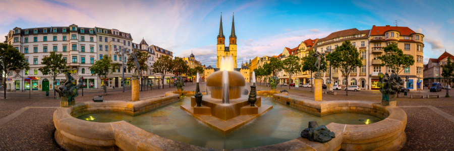 Bild-Nr: 12892814 Halle-Saale - Hallmarkt Panorama Erstellt von: Martin Martin Wasilewski