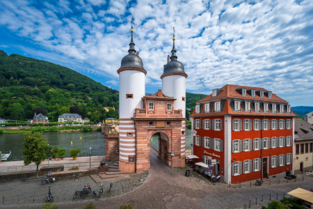 Bild-Nr: 12893711 Blick auf die Alte Brücke in Heidelberg Erstellt von: Mapics