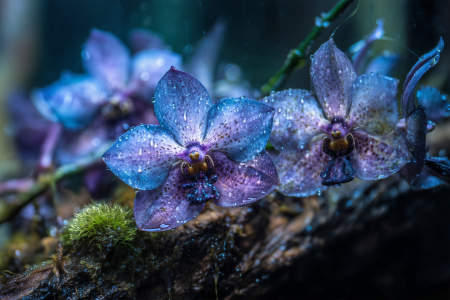 Bild-Nr: 12895243 Vanda Orchidee KI Erstellt von: Steffen Gierok