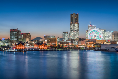 Bild-Nr: 12895363 Yokohama Skyline bei Nacht Erstellt von: eyetronic