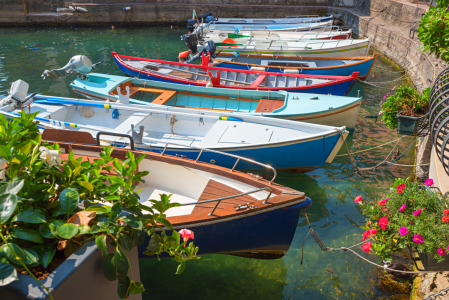 Bild-Nr: 12896186 Boote im Hafen von Limone Erstellt von: SusaZoom