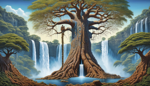 Bild-Nr: 12896536 Lebensbaum KI Erstellt von: XYRIUS