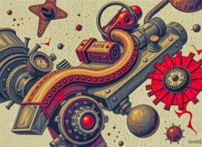 Bild-Nr: 12897858 Steampunk Kunst KI Erstellt von: XYRIUS