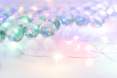 Bild-Nr: 12898513 Schimmernde Perlen in Pastellkulisse Erstellt von: Sandra Höfer