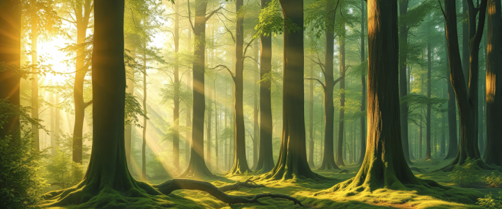 Bild-Nr: 12900584 Nebel im Wald KI Erstellt von: XYRIUS