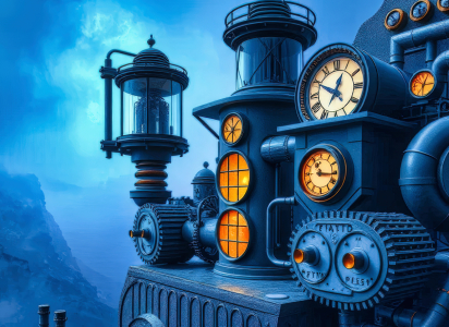 Bild-Nr: 12900888 Steampunk Kunst KI Erstellt von: XYRIUS