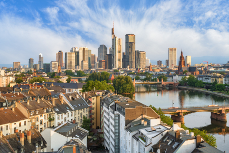 Bild-Nr: 12901036 Frankfurt in der Morgensonne Erstellt von: Michael Valjak