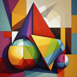 Bild-Nr: 12902685 Geometrie in Farbe und Vielfalt KI Erstellt von: XYRIUS