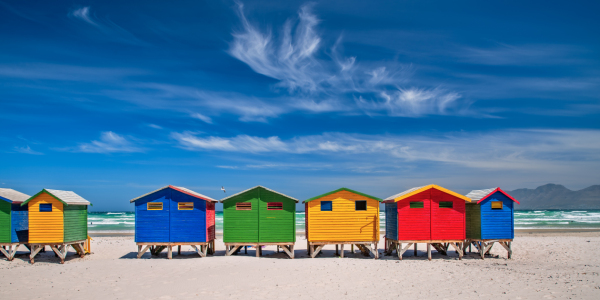 Bild-Nr: 12903117 Bunte Strandhäuser Südafrika Erstellt von: Achim Thomae