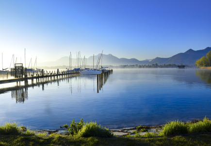 Bild-Nr: 12906599 Der Chiemsee im Morgenlicht Erstellt von: Joachim Hertwig