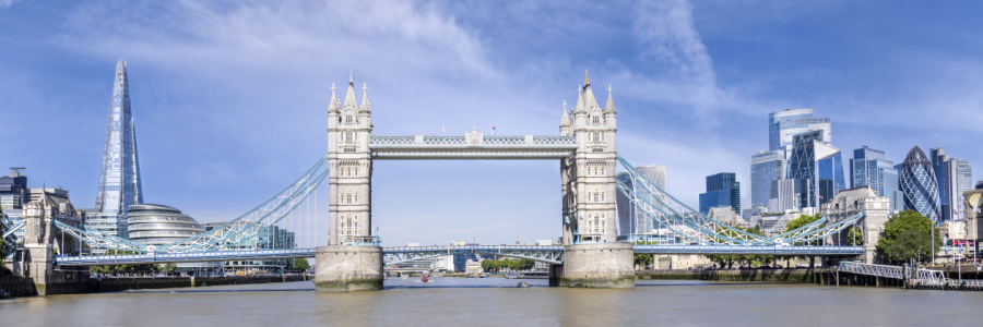 Bild-Nr: 12907288 Tower Bridge im modernen Stadtpanorama Erstellt von: Melanie Viola