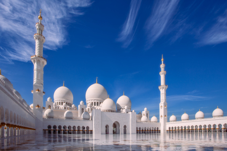 Bild-Nr: 12910046 Sheikh Zayed Grand Mosque Abu Dhabi Erstellt von: Achim Thomae