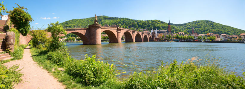 Bild-Nr: 12910168 Alte Brücke Heidelberg Panorama Erstellt von: SusaZoom