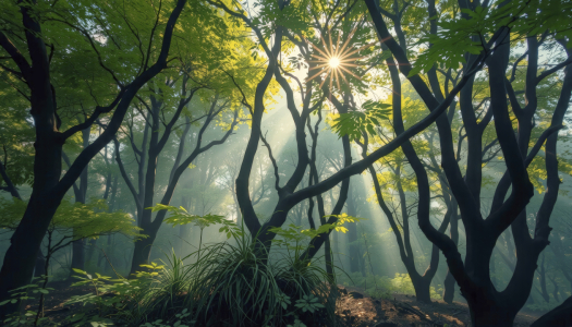 Bild-Nr: 12910858 Bizarrer Wald KI Erstellt von: XYRIUS