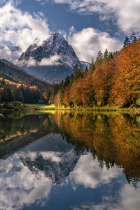 Bild-Nr: 12910966 Riessersee im Herbst Erstellt von: Achim Thomae