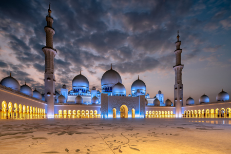 Bild-Nr: 12911785 Sheikh Zayed Grand Mosque Abu Dhabi Erstellt von: Achim Thomae