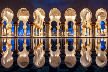 Bild-Nr: 12911796 Sheikh Zayed Grand Mosque Abu Dhabi Erstellt von: Achim Thomae