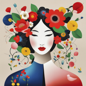 Bild-Nr: 12912903 Geisha KI Erstellt von: XYRIUS