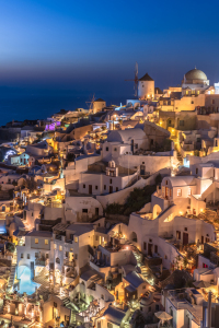 Bild-Nr: 12914291 Sonnenuntergang auf Santorin  Erstellt von: Achim Thomae