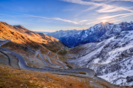 Bild-Nr: 12914703 Sonnenaufgang am Stilfser Joch Erstellt von: Achim Thomae