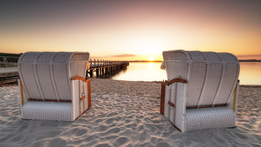 Bild-Nr: 12915069 Sonnenuntergang Glücksburg Erstellt von: Nordbilder