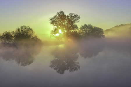 Bild-Nr: 12915468 Morgenstimmung am Fluss  Erstellt von: falconer59