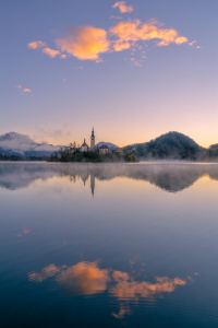 Bild-Nr: 12915533 Sonnenaufgang am Bleder See Erstellt von: Achim Thomae