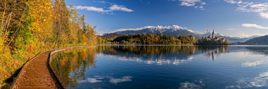 Bild-Nr: 12915539 Herbst am Bleder See Slowenien Erstellt von: Achim Thomae