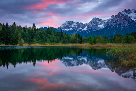 Bild-Nr: 12916436 Morgendämmerung im Karwendel Erstellt von: Martin Martin Wasilewski