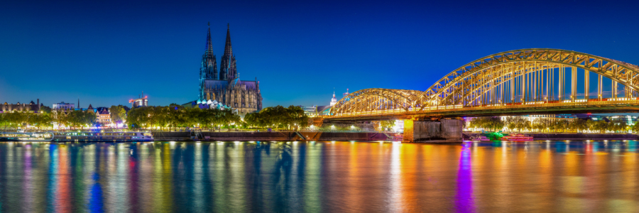 Bild-Nr: 12916626 Kölner Dom und Hohenzollernbrücke - Panorama Erstellt von: Martin Martin Wasilewski