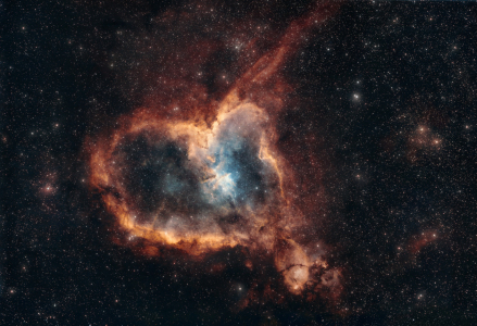 Bild-Nr: 12916747 Astrofotografie Herznebels im Sternbild Kassiopea Erstellt von: Smileus