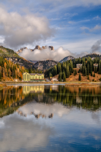 Bild-Nr: 12916857 Herbst am Lago di Misurina Dolomiten Erstellt von: Achim Thomae