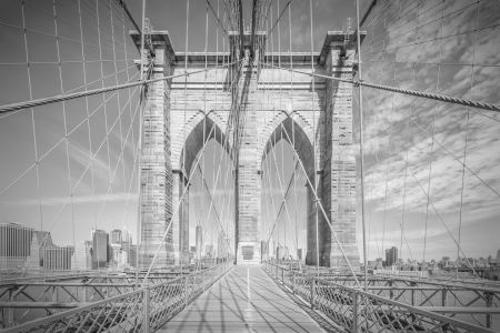 Bild-Nr: 12917872 NEW YORK CITY Brooklyn Bridge im Detail Erstellt von: Melanie Viola