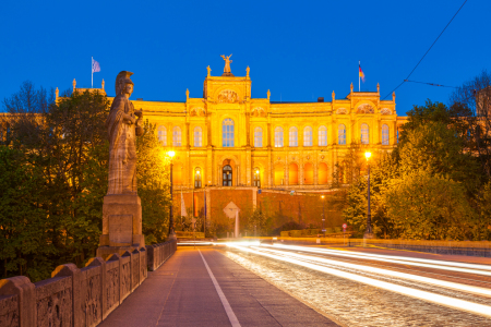 Bild-Nr: 12918902 Maximilianeum in München bei Nacht Erstellt von: dieterich