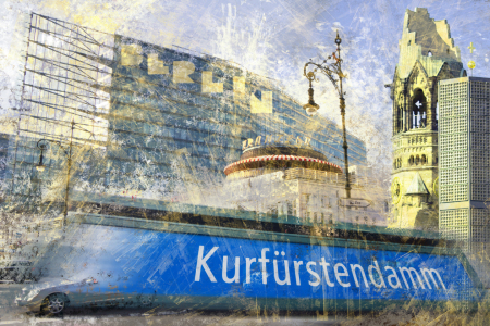 Bild-Nr: 12919528 City-Art BERLIN Kurfürstendamm Erstellt von: Melanie Viola