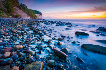 Bild-Nr: 12920802 Piratenschlucht auf Insel Rügen am Morgen Erstellt von: Martin Martin Wasilewski